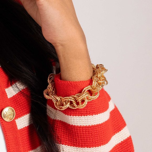 paparazzi Jewelry - Audible Shimmer - Gold Bracelet